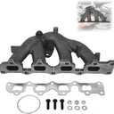 MYOYAY Engine Exhaust Manifold Kit Fit for Chevrolet Captiva Sport 2012 L4 2.4L Equinox GMC Terrain 2010-2012 L4 2.4L, 674-940 Exhaust Manifold Kit with Gasket Bolts Nuts