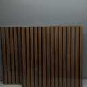 Acoustic Wood Wall Panels and Wooden Panels Wall Decor,2 Pack 23.62 X 23.62 Recording Studio Acoustical Treatments and Sound Absorbing for Living Room or Office,Cherry