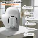 2026 NEW Smart Hand Massager with Heat and Compression 3 Modes, 5 Intensities, Wireless Air Pressure for Arthritis & Hand Pain Relief Portable for Home, Office, Travel Ideal Wellness Gift