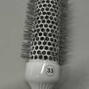 Professional Round Brush for Blow Drying  Small Ceramic Ionic Thermal Barrel Brush for Sleek, Precise Heat Styling and Salon Blowout  Lightweight Round Hair Brush (Barrel 1.3 inch, Bristle 2 Inch)