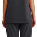 PrinStory 2025 Womens Pajama Set Short Sleeve Sleepwear Ladies Soft Pjs Lounge Set with Pockets (Gray, M)