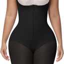 SHAPSHE Fajas Colombianas Tummy Control Shapewear Faja Body Shaper Post Surgery Compression Garment Shapewear for Women, Size: Small