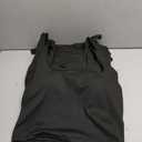 Womens Square Neck Double Lined Tank Tops Low Back Fitted Sleeveless Shirts Summer Going Out Clothes (Medium, Black)