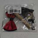 3 Pcs 1920s Mens Costume Accessories Set Includes Pocket Watch Bow-Tie for Men 