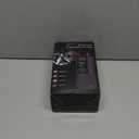 Tire Inflator Portable Air Compressor, 150 PSI Cordless Air Pump, Dual Power 6000mAh, 12V DC Car Plug, Fast Inflation 24L/Min, Auto Shut-Off, LED Light, 4 Preset Modes for Car, Bike, Motorcycle, Balls (Black)