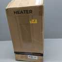 Space Heater - 1500W Portable Space Heaters for Indoor Use, PTC Ceramic Electric Heater with Remote, 4 Modes, 9H Timer, Low Noise, 70Oscillation, Overheat & Tip-Over Protection for Office Home (White)