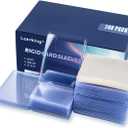 Top Loader Card Sleeves 480 ct, 35 PT Premium - 240 Hard Plastic & 240 Soft Clear Sleeves for 3" x 4" Trading Cards