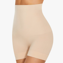 Womens Seamless Shaping Boyshorts Panties, High Waisted Shapewear for Women Tummy Control Shorts for Under Dresses L