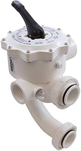 Pentair 261055 Multiport Valve for Triton And Quad D.E. Filters, 2 Inch, 7 1/2 Inch Centerline,White