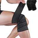 2 Pack Knee Wraps for Pain Relief, Knee Wrap Knee Compression Sleeve Knee Sleeves for Men Women Compression Knee Brace, Knee Brace for Arthritis Pain and Support, Knee Band for Knee Pain Relief