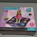 Dance Mat Toys for 3-12 Year Old Girls & Boys, Dance Mats with Light Up 8-Buttons & Wireless Bluetooth, Music Dance Toy with 5 Modes Game, Birthday Xmas Gifts for 3 4 5 6 7 8 9 10+ Year Old Girls Boys