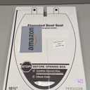 KOHLER 4636-RL-0 Cachet ReadyLatch Elongated Toilet Seat Slow Close, Soft Close Toilet Seat Quiet Lid, Contoured Grip-Tight Bumpers Installation Hardware, Apartment Essentials, White