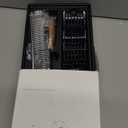 Dog Clippers for Grooming Heavy Thick Hair & Coats, 7500rpm Low Noise Cordless Pet Shaver, Dog Grooming Kit with Paw Trimmer Nail Grinder for Small Large Dogs (Black&white)