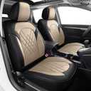 2 Front Car Seat Covers for Honda CRV CR-V 2017-2022 EX/EX-L/Sport Hybrid