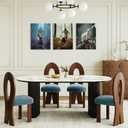 OTOSTAR 3 Pieces Wall Art Canvas Prints - Jesus and Lamb Redemption Picture Painting - God Religious Belief Wall Artwork for Church Bedroom Living Room Home Decor - 12 x 16 Inch