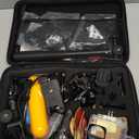 Accessories Kit for DJI Osmo Action 6 Waterproof Case Diving Housing Silicone Case Glass Screen Protector Film Whole Bundle 60D