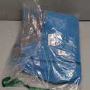 Dog Winter Coat for Large Medium Small Dogs, Warm Fleece High Collar Full Body Dog Jumpsuit Comfortable Onesie Apparel (Blue, 4X-Large)