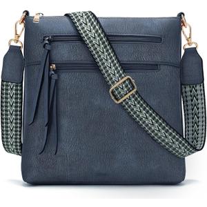 GEMIU Crossbody Bags for Women Vegan Leather Shoulder Bag with Multi Pocket, Adjustable Strap Purses