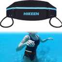 Hikeen Swim Belt for Adults/Kids,Water Aerobics Equipment with Fixing Straps and Zipped Pocket,Adults Pool Exercise Equipment for Pool Exercises and Workouts