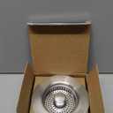 Kitchen Sink Drain Strainer 3 in 1, 304 Stainless Steel Pop Up Sink Stopper, Anti-Clogging Sink Drain Strainer for US Standard Kitchen Drain (SUS304 Brushed)