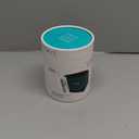 KRUVE IMAGINE Porcelain Latte Coffee Cups, Double Walled Espresso Cups, Glass Cups Set of Two - 8.5oz Thermal Spherical Design for Latte Art, Insulated Coffee Mugs for Heat Retention (Black)