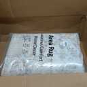 LIVEBOX Washable Area Rug 8x10 Rugs for Living Room Bedroom, Non-Slip Boho Neutral Carpet for Dining Room Office, Low-Pile Farmhouse Soft Carpets for Kids Nursery Room Playroom, Tan