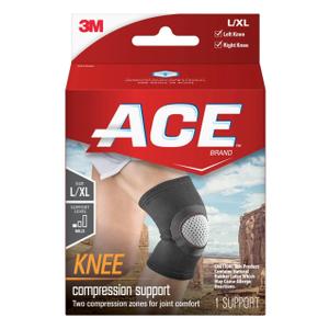 ACE Brand Compression Knee Support Neoprene, Large/X- Large