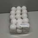 30ct Christmas Ball Ornaments, 2.36" Shatterproof Christmas Tree Decorations, Perfect Hanging Ball for Indoor/Outdoor Holiday Party Decor (White)