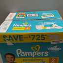 Pampers Swaddlers Diapers, Size 2 (10-22 lbs), 186 Count, Absorbent, Keeps Baby Dry and Comfortable, Skin Safe Disposable Baby Diaper 