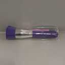 Keshima Large Flat Top Kabuki Foundation Brush - Neon Purple Premium Makeup Brush for Liquid, Cream, and Powder - Buffing, Blending, and Face - 1.6" Top Diameter