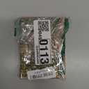 MECCANIXITY 2-Pack Black Iron Electroplated M10 Threaded Extension Rods for Pendant Light, Island Lighting, Chandeliers, Stems (5.91")