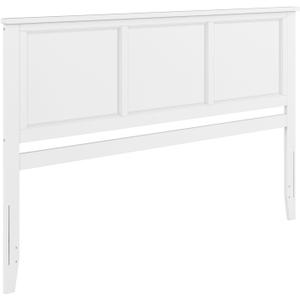 AFI, Madison King Solid Wood Panel Headboard, White