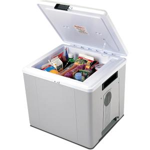 Koolatron 12V Iceless Cooler & Warmer Portable Electric Cooler / Nevera Porttil Elctrica for Car Truck Camper Boat, Hard Sided Mini Fridge for Camping Picnic Travel Lunch Food Drinks Office 29 qt, P27