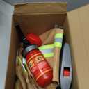 Firefighter Costume for Kids 3-5, Fireman Costume for Boys with Toy Accessories Set, Firefighter Clothes Suit, Toddler Fireman Dress Up Outfit 2-4t, Halloween Role Play for Boys Girls Age 4-7