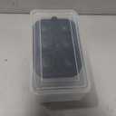 Large Ice Cube Tray for Whiskey: 2.5 Inch Silicone Ice Ball Maker - Circle Ice Cube Tray - Round Ice Sphere Maker for Old Fashioned Bourbon Whisky (cool black)