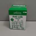 Dr. Brown's Anti-Colic Options+ Narrow Glass Baby Bottle with Level 1 Slow Flow Nipple, BPA-Free, 4 oz/120mL, 4-Pack