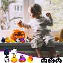 Honoson 36 Pcs Halloween Mini Rubber Ducks Bulk Rubber Duck Bath Toy for Birthday Gifts Shower Party Favors Activity Birthday Decoration Rewards