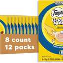 Temptations Lickable Spoons Adult Wet Cat Treat, Tasty Chicken and Savory Salmon Flavor, 8 Spoons, Pack of 12 (96 Total)