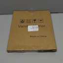 ROLOVE 8x10 Inch Lighted Vanity Mirror, 3-Color Dimmable LED Lighting & Touch Control, Portable Makeup Mirror with U-Bracket for Travel/Dressing Room (White)