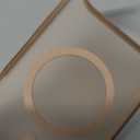 SUPFINE Magnetic for iPhone SE Case 2022 (3rd)/2020 (2nd), iPhone 8 Case (Compatible with MagSafe) (Military Grade Drop Protection) Slim Translucent Matte Phone Case,Desert Gold