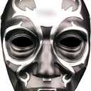 3D Death Eater Mask Scary Halloween Mask Masquerade Party Costume Horror Cosplay Resin Props