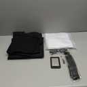 Funnysoft Halloween Agent Alien Costume for Woman Black Blazer Jackets Shirts Skirt Tie ID Badge for Halloween Cosplay(S)