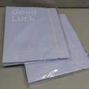 A4 Expanding File Folder with 8 Detachable Inner Pockets, Standard 3-Hole Blue Plastic Binder for School and Office Document Organization and Classification