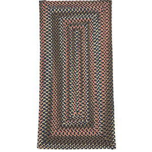 Colonial Mills Durban Braided Multi Runner - Navy Pier 30" x7'