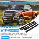 ECOTRIC Short Bed Crossmember Kit Compatible with 1999-2018 Ford F-250 F-350 F-450 Super Duty 6.75 FT Bed Replacement for BC3Z9911215B F81Z9911215BA Bed Rails