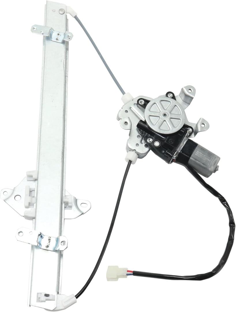 JC Whitney Window Regulator Compatible with 2003-2006 Mitsubishi Lancer with Motor Front, Driver Side JRM46290012