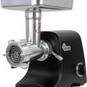 Chard FG1000B, #12 Heavy Duty Electric Food Grinder, Stainless Steel, Multicolor Black, 500 watts