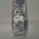 YSMIIH Women Sandals Beach Open Toe Flat Slippers Transparent TPR Fashion Colorful Chain Clear Slide Flip Flops Slip on Outdoor Beach (8)