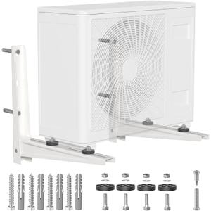 Mini Split Wall Mounting Bracket, Heavy-Duty Outdoor Wall Bracket for 7000-15000 BTU Ductless Air Conditioner Universal Heat Pump System Support up to 330 lbs