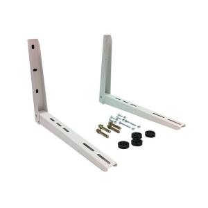 2 Piece Wall Bracket, Cream/White color, L23 x W2
